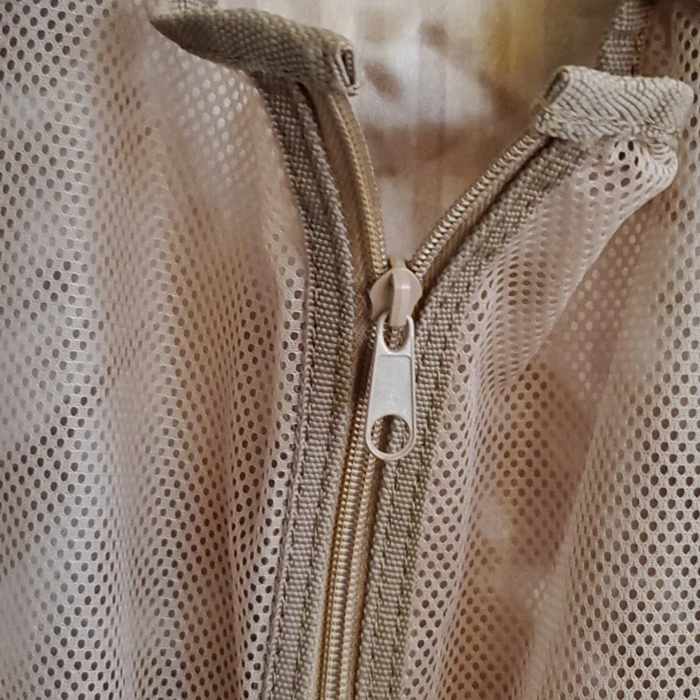 Gold Satin Luggage Garment Bag